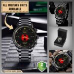 7th ID 7th Infantry Division_Military Black Wrist Watch