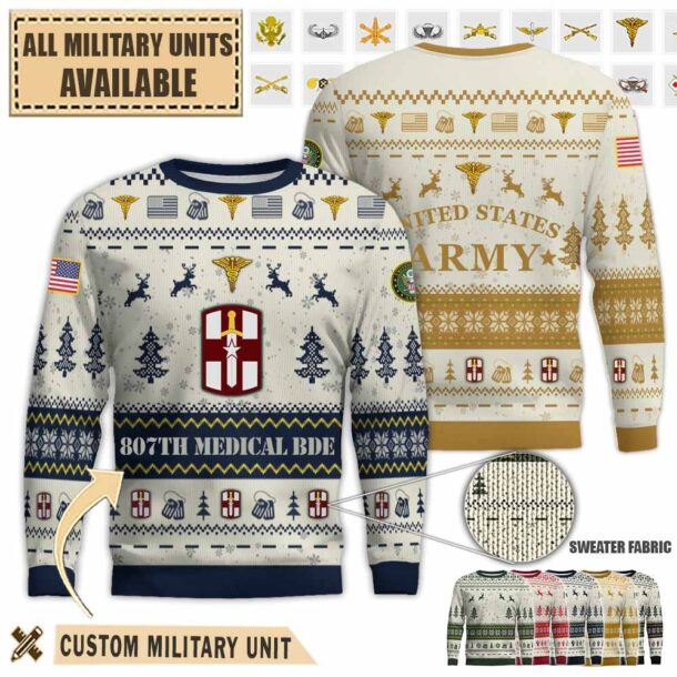807th med bde 807th medical brigadepremium ugly sweater 49boa