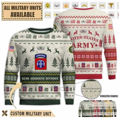 82nd abn div 82nd airborne divisionpremium ugly sweater j8mfe
