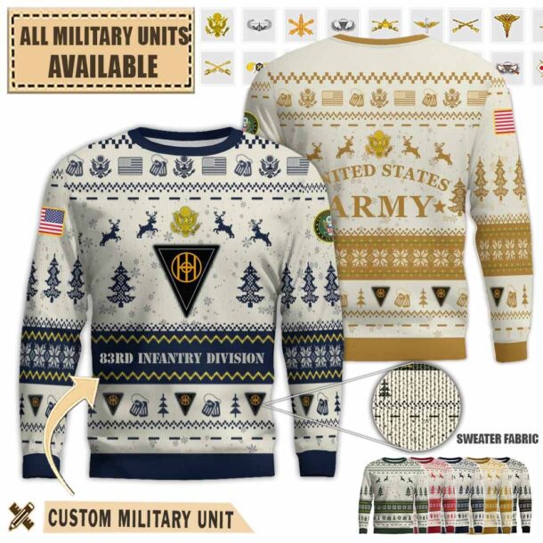 83rd id 83rd infantry divisionpremium ugly sweater myvmh
