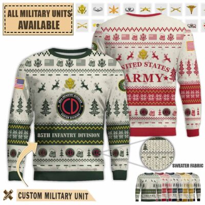 85th id 85th infantry divisionpremium ugly sweater lx275