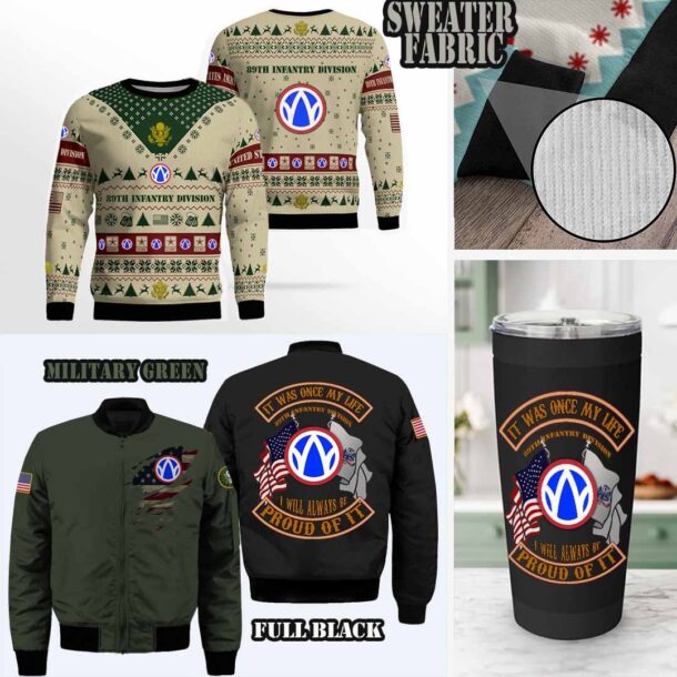 89th id 89th infantry divisionsweater tribute sets b85kb