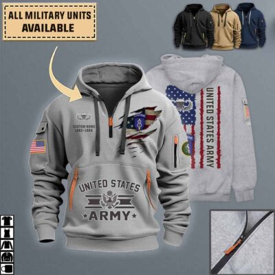 8th id 8th infantry division airbornequarter zip hoodie aop polo tshirt cqosn