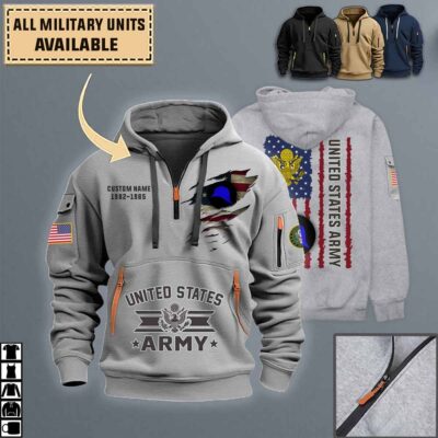93rd id 93rd infantry divisionquarter zip hoodie aop polo tshirt ltpah