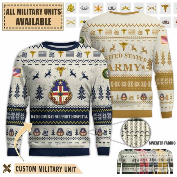 94th csh 94th combat support hospitalpremium ugly sweater ej6w7