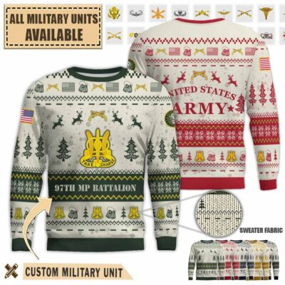 97th mp bn 97th military police battalionpremium ugly sweater jyw3l