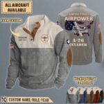 a 26 invader a26aircraft stand collar sweatshirt na7xg