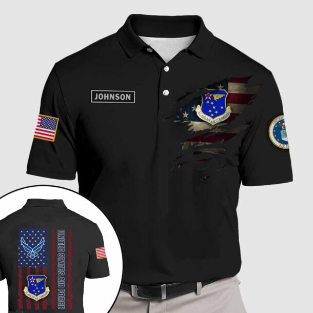 aac alaskan air commandquarter zip hoodie aop polo tshirt saij5