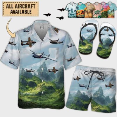ac 119 gunship ac119aircraft hawaiian set zn5f7