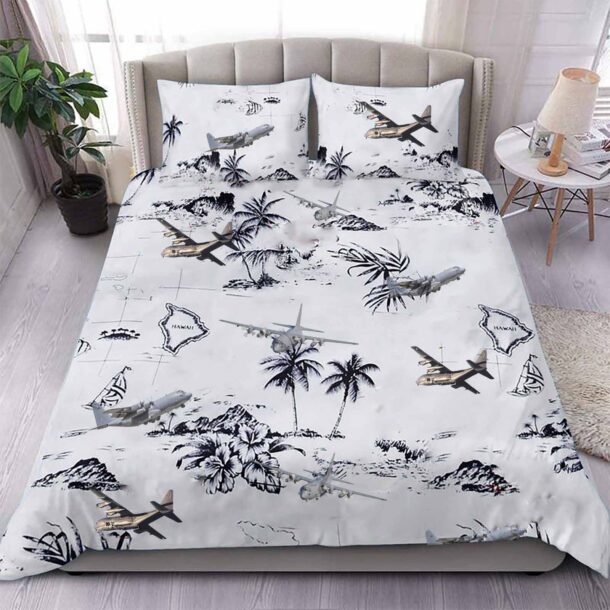 ac 130 gunship ac130aircraft bedding collection w7brr