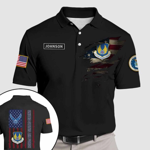 afmc air force materiel command quarter zip hoodie aop polo tshirt zqup4