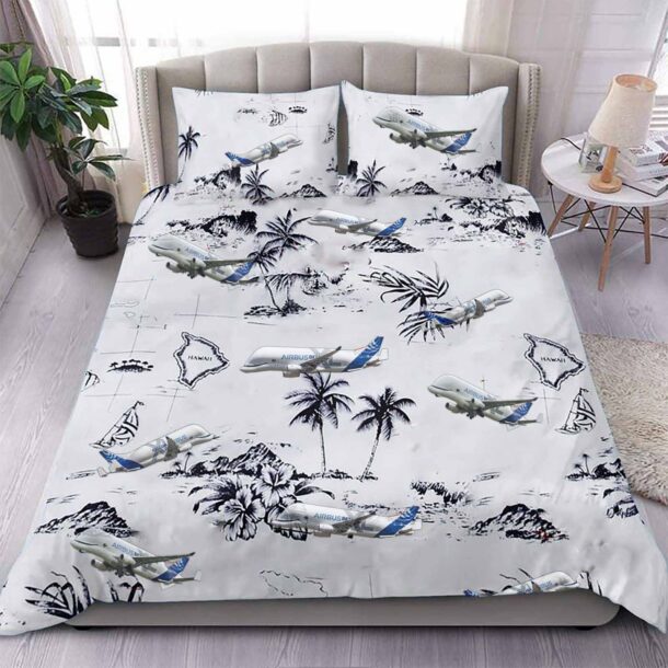 airbus a300 600st belugaaircraft bedding collection h1szt