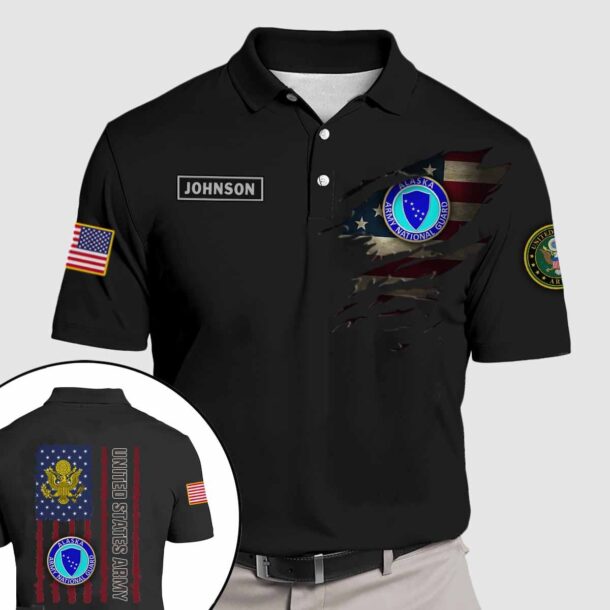 alaska army national guardquarter zip hoodie aop polo tshirt lm6er