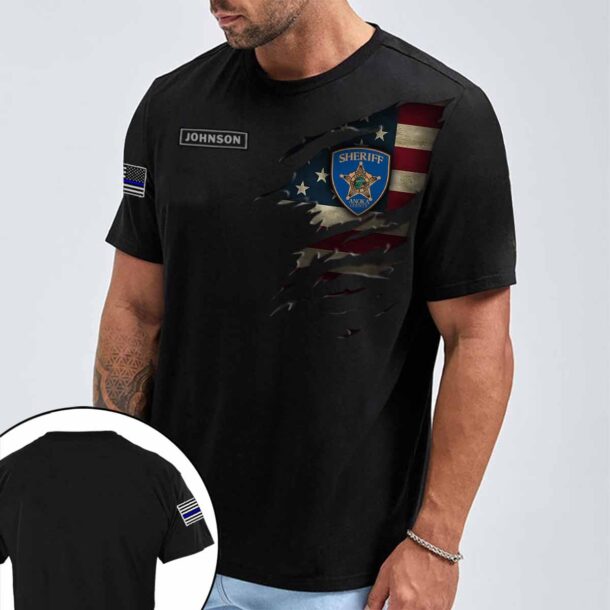 anoka county sheriffs office mnquarter zip hoodie aop polo tshirt yshc4