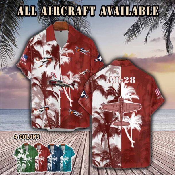 at 28 at28aircraft palm tree pocket hawaiian shirt 6jxdk