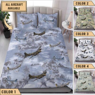 b 17 flying fortress b17aircraft bedding collection ll8yj