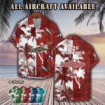 b 26 marauder b26aircraft palm tree pocket hawaiian shirt 2tqwi