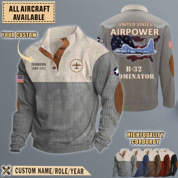 b 32 dominator b32aircraft stand collar sweatshirt rnhwv