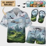 b 50 superfortress b50aircraft hawaiian set 6snl5