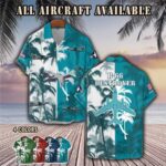 b 66 destroyer b66aircraft palm tree pocket hawaiian shirt r9d7w