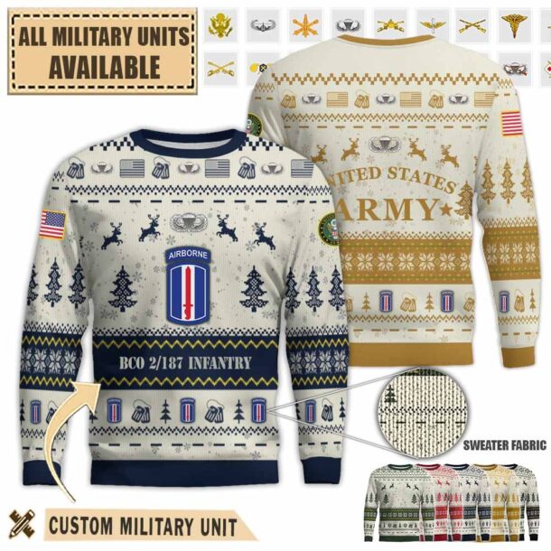 bco 2 187 infantry 508 abnpremium ugly sweater 40u26