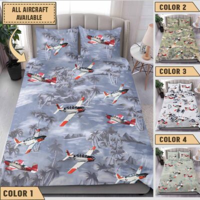 beechcraft t 34 mentor t34aircraft bedding collection tafut