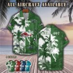 bell 407aircraft palm tree pocket hawaiian shirt j8tla