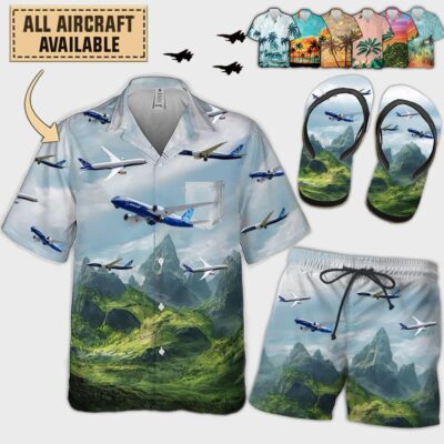 boeing 787 dreamlineraircraft hawaiian set xf1eh