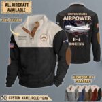 boeing e 4 e4aircraft stand collar sweatshirt ztsb2