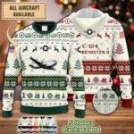 C-124 Globemaster II C124_AOP Aircraft Sweater