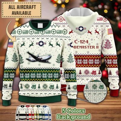 c 124 globemaster ii c124aop aircraft sweater 94xt4