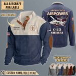 c 23 sherpa c23aircraft stand collar sweatshirt ge9cs