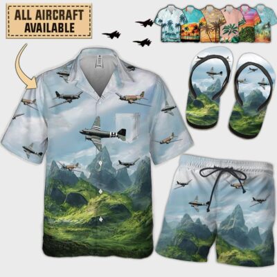 c 47 skytrain c47aircraft hawaiian set vf6p9