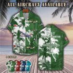 c 97 stratofreighter c97aircraft palm tree pocket hawaiian shirt 07yji