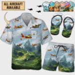 canadair cl 215 cl215aircraft hawaiian set 5ky1c