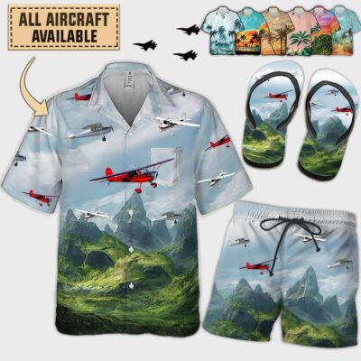 cessna 140aircraft hawaiian set b9zdr