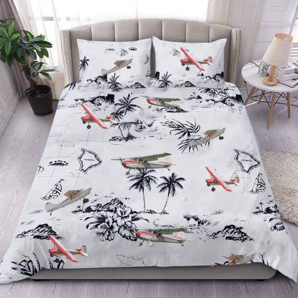 cessna 170aircraft bedding collection ceqn0