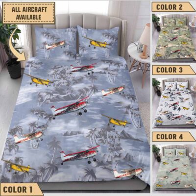 cessna 185 skywagonaircraft bedding collection 0bsn2