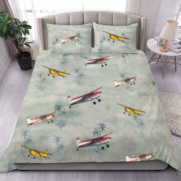 cessna 185 skywagonaircraft bedding collection hk45c