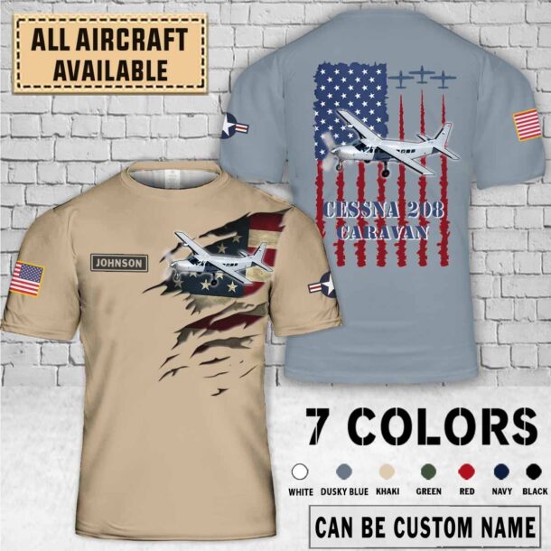 cessna 208 caravanquarter zip hoodie aop polo tshirt tpg8e