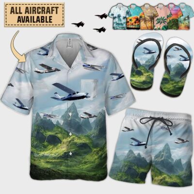 cessna 210aircraft hawaiian set a9f5m