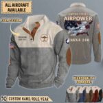 cessna 310aircraft stand collar sweatshirt mfyic