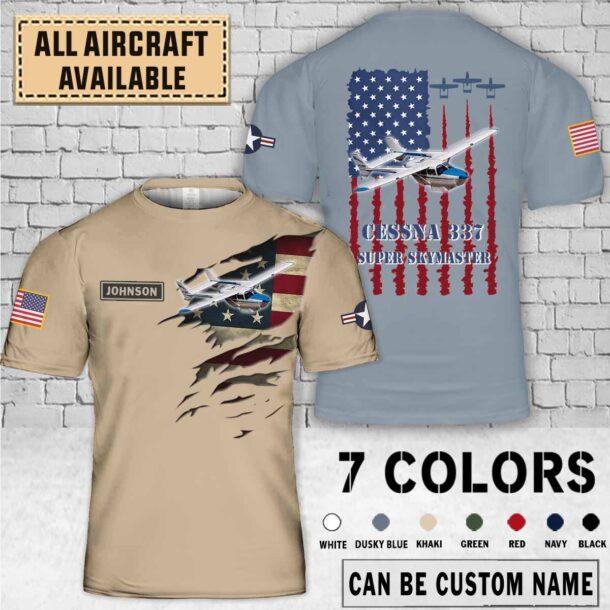 cessna 337 super skymasterquarter zip hoodie aop polo tshirt fszqm