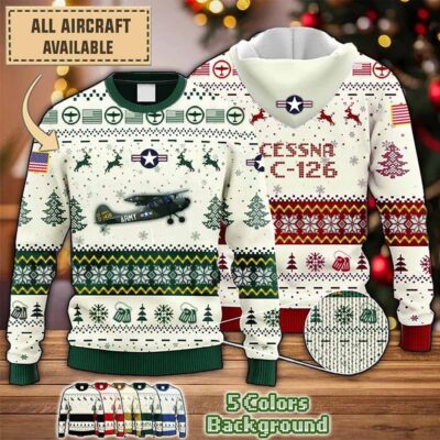 cessna lc 126 lc126aop aircraft sweater liqax