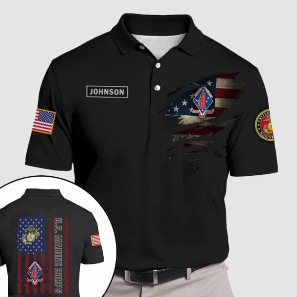 charlie company 1 1 marinesquarter zip hoodie aop polo tshirt 21biy