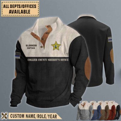 collier county sheriffs office flstand collar sweatshirt u8n69