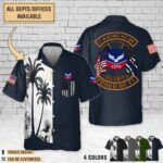 Colorado Department of Public Safety CO_Dual Flag Hawaiian Shirt