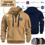 custom military industrypremium quarter zip hoodie 0tqiu