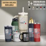 Custom US Airlines_Drinkware Collection