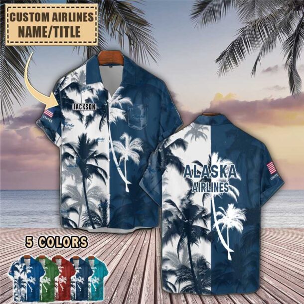 custom us airlinespocket hawaiian shirt l0ug9